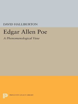 cover image of Edgar Allan Poe